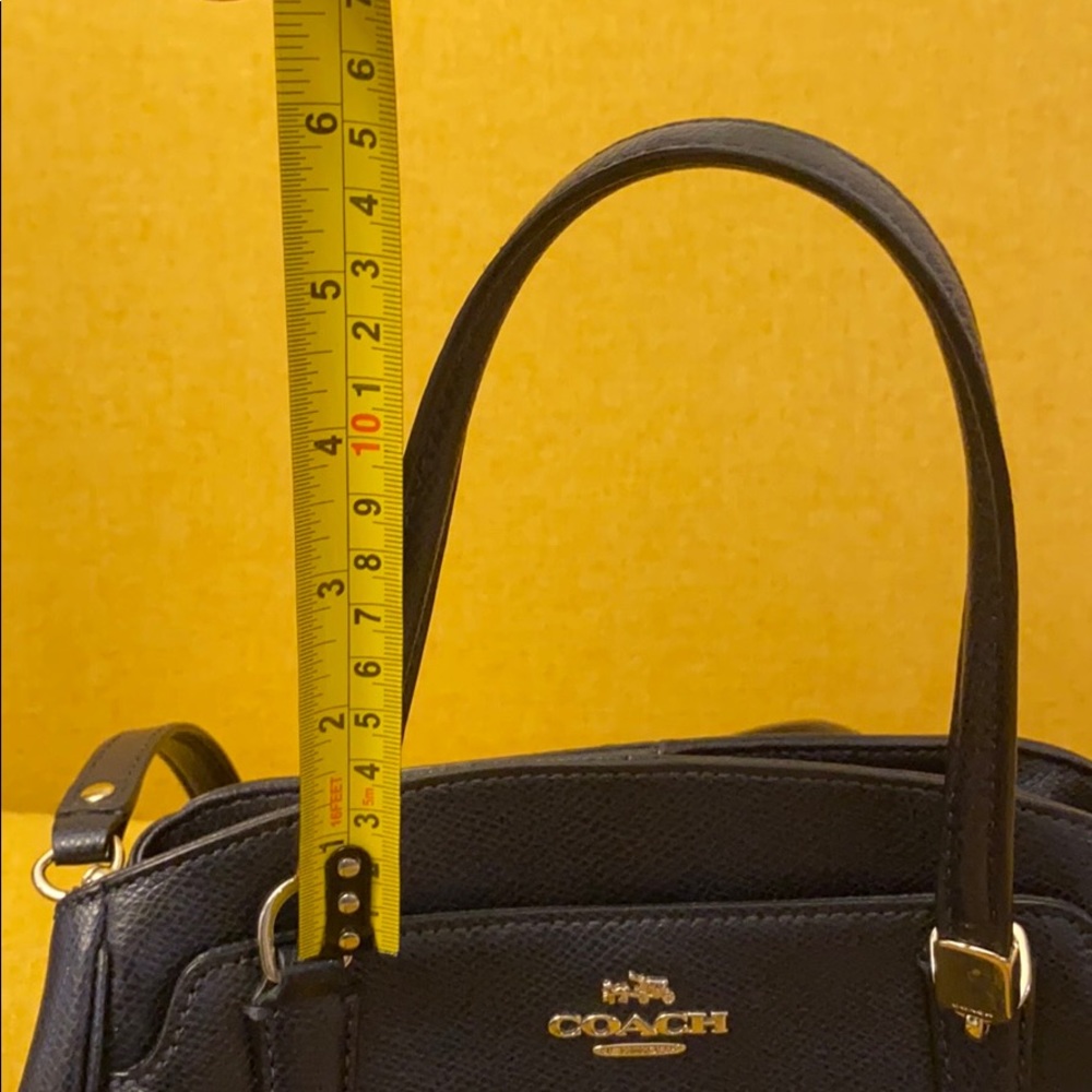 Coach Navy Blue Satchel / Crossbody bag - Picture 7 of 8